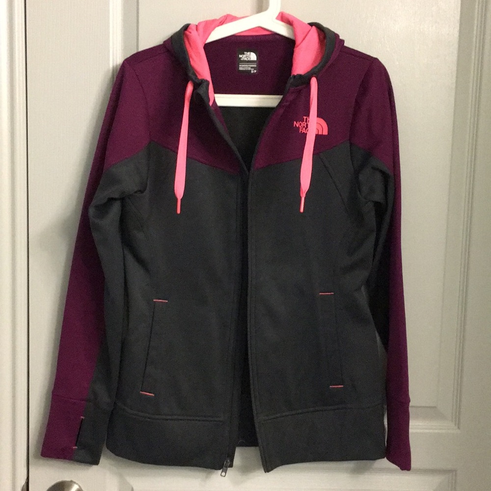 North Face hooded jacket